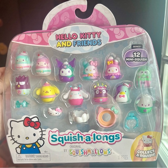 Squishmallows Hello Kitty and Friends Squish-a-longs 12-Pack NWT - Picture 5 of 8